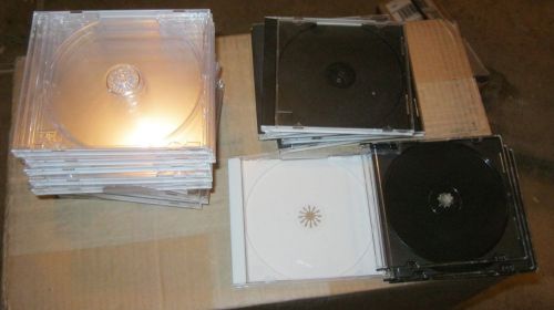 CD Jewel Cases, Lot of 25, Used