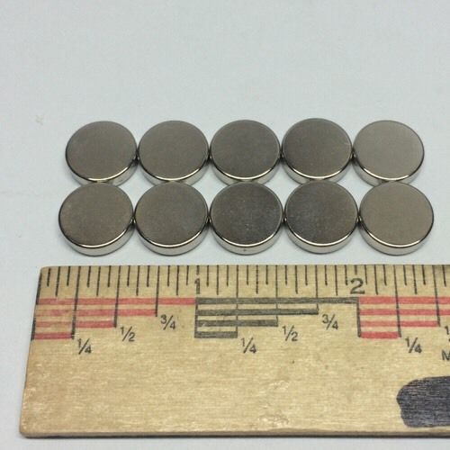 (30 Pack) 1/2 x 1/8 Inch Neodymium Rare Earth Disc Magnets - N30 0.5&#034;x0.125&#034;