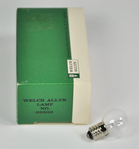 GENUINE WELCH ALLYN 02500 REPLACEMENT BULB LAMP