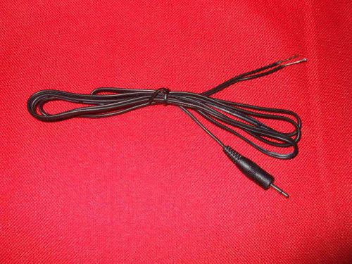 2.5mm micro plug w/ 45&#034; 24ga. zip wire packed 12 pcs. for sale