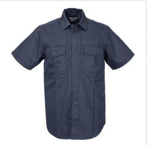 Brand New Tactical 5.11 Men&#039;s S/S Station B-Class Shirt 46124 Navy Size S