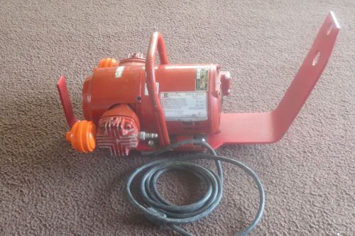 vacuum pump motor milwaukee w/emerson M100X 1/6 HP works great!