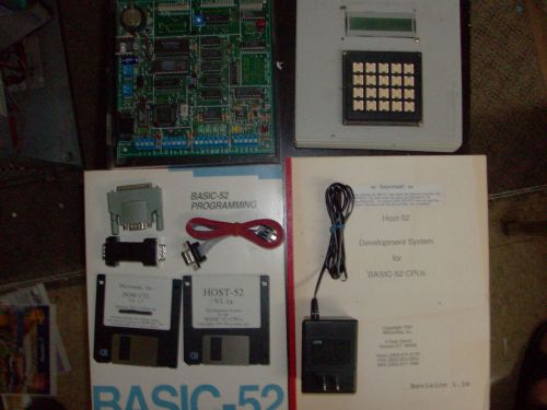 Basic-52 microcontroller learning system for sale