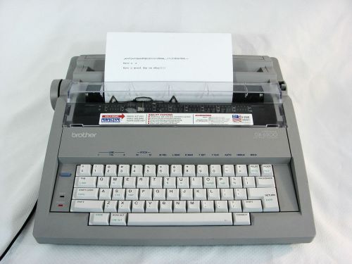Brother Model GX-6500 Electric Typewriter