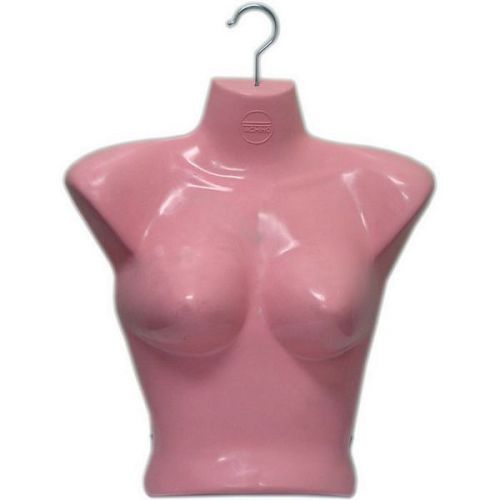 Mn-186 3 pcs fleshtone pink female upper torso t-shirt form for sale