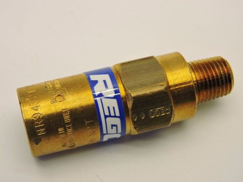 REGO NR009432T230 Noise Reduction Relief Valve 230 PSIG 15.9 BAR 1/4 NPT GAS Cry