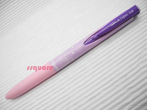 3 x Uni-Ball Little Twin Stars Signo UMN-185CKL 0.38mm Rollerball Pen, Lavender