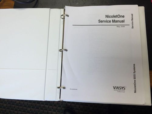 Nicolet One EEG Sevice Manual