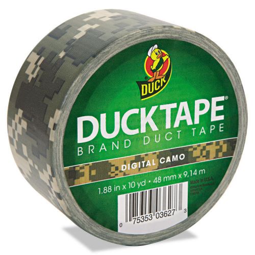 &#034;Duck Colored Duct Tape, 1.88&#034;&#034; X 10yds, 3&#034;&#034; Core, Digital Camo&#034;