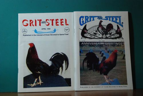 Vintage 1992 Gamefowl - Old Collectible Book - Apr. &amp; May.  magazine