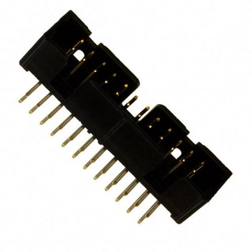 1 pc 24-pos,( 2 x 12)   0.1&#034; pitch pcb mount r/a male shrouded header for sale
