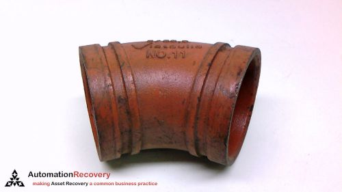 VICTAULIC NO. 11, 3/88,9 ELBOW FITTING 45 DEGREE