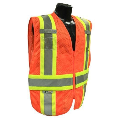 Radians sv23-2zom-xl/2x polyester mesh class-2 expandable two tone vest for sale