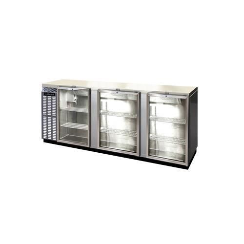 Continental Refrigerator BBUC90S-SS-GD Back Bar Cabinet, Refrigerated