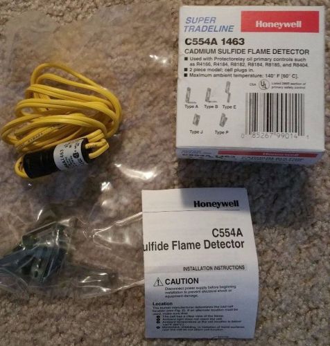 Honeywell C554A 1463 Cadmium Sulfide Flame Detector (New)