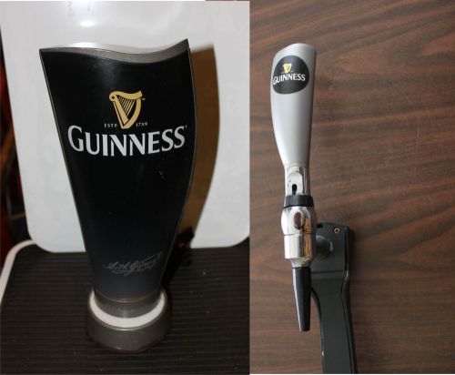 Original Bar Guinness Tap Spigot Handle Logo Light Promotional