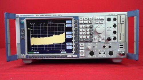 Rohde &amp; Schwarz FSQ40 /B25,B72,K70 Spectrum Analyzer, 20 Hz to 40 GHz
