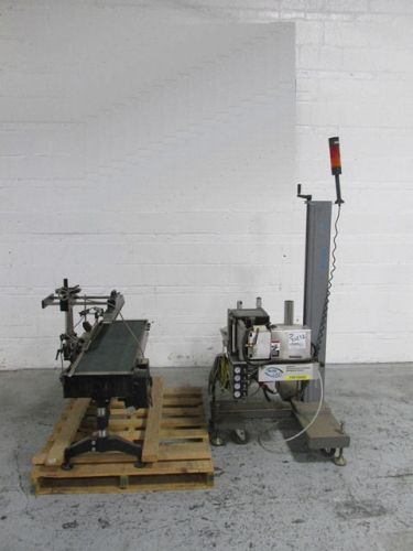 NEW JERSEY PRINT AND APPLY LABELER ~ PACKAGING MACHINERY ~ LABEL APPLICATOR