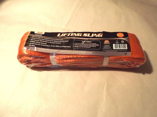 3&#034;x13&#039; strong polyester lifting sling (orange) 5280 lbs capacity for sale