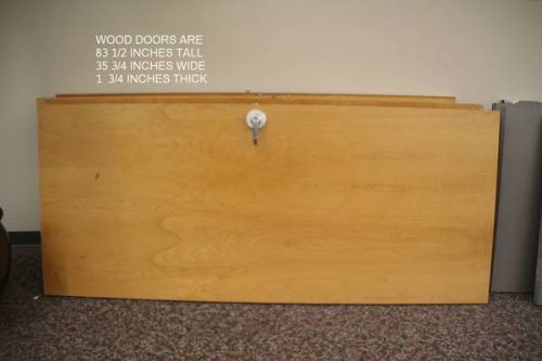 Door commercial southwood birch 3-0x6-11 1/8, fire door (local pickup) for sale