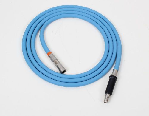 Gemini dyonics universal 5mm x  8ft fiber optic light cable &amp; ws wi adaptor 2140 for sale