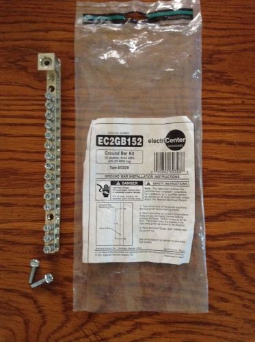 Siemens ec2gb152 ground bar kit 15 positions, #14-4 awg with 2/0 awg lug, new for sale