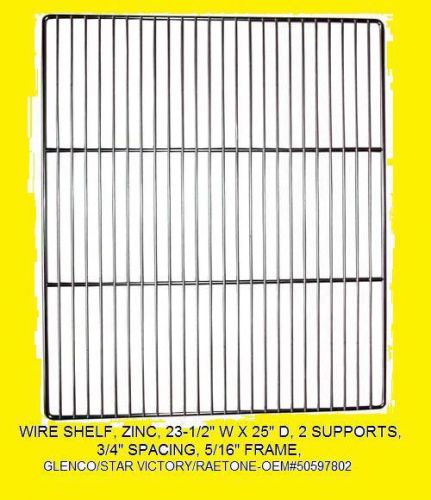 Wire shelf- refrigerator 23.5&#034; w x 25&#034; d commercial victory oem#50597802 for sale