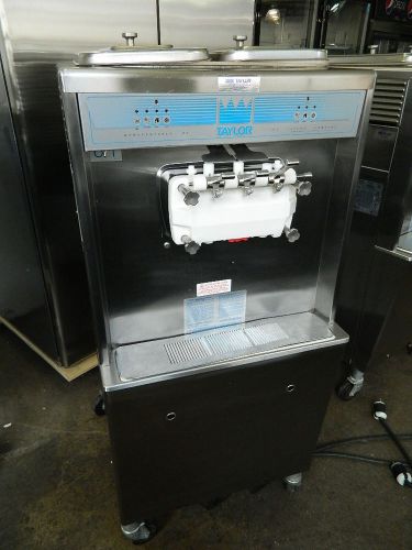 &#034;2000&#034; taylor 754-27 floor model 3 head ice cream machine air coold single phase for sale