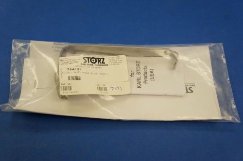 Karl Storz 744201 Russel-Davis Tongue Blade, Size 1