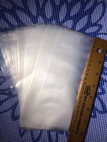 MULTI PURPOSES CLEAR POLY FISH BAGS PLASTIC FLAT OPEN TOP AVAILABLE 1ML &amp; 2ML