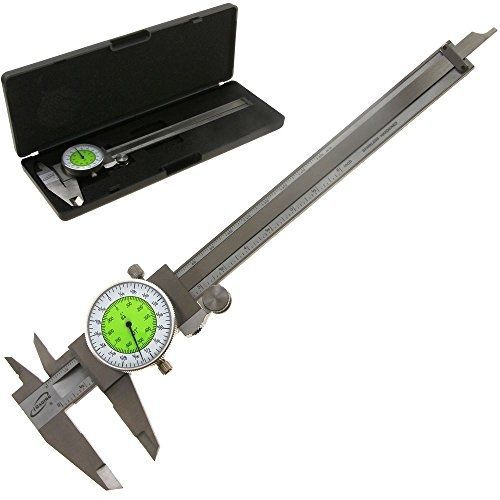 Igaging 6&#034; fractional &amp; decimal inch combination dial caliper for sale