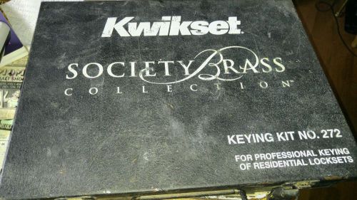 Kwikset Keying Kit No. 272 Society Brass