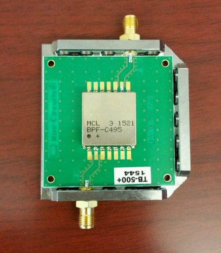 New Minicircuits bandpass filter BPF-C495 470 to 520 MHz