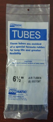 6 1/2&#034; Special Formula Rubber Pulsation Tubes ***NEW***