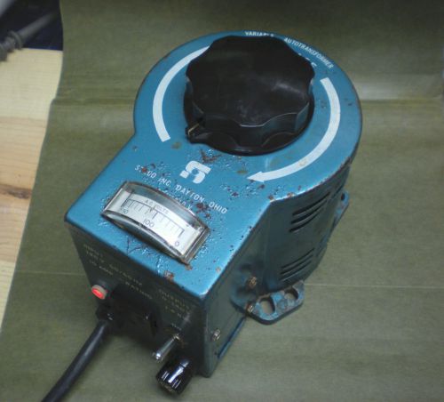 Staco variable ac transformer 0-150 v. 10 a. for sale