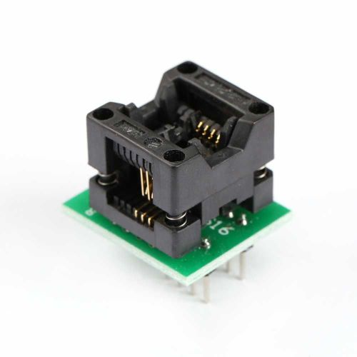 2x SOIC8 SOP8 to DIP8 EZ Programmer Adapter Socket Converter Module With 150mil