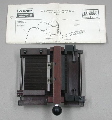 Amp te tyco amp-latch one-step card-edge tooling assembly 91223-1 126840-1 for sale