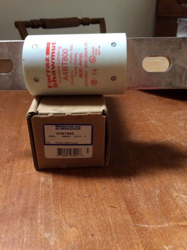 Gould shawmut a4bt800 800a 600v amp-trap fuse nib!! for sale