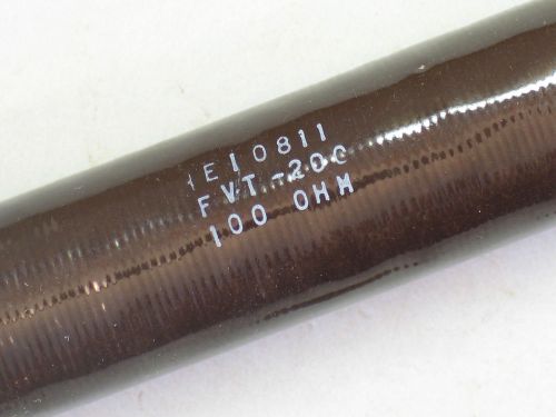 LOT (4) Huntington Electric FVT-200 watt 100 ohm Dummy Load Resistor wire wound