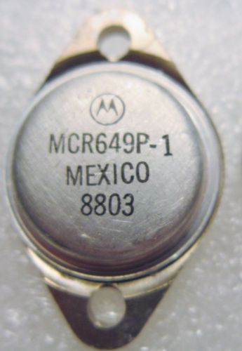 MCR649P-1 MOTOROLA SILICON SCR THRISTOR RECTIFIER HIGH-SURGE CURRENT