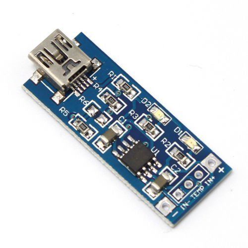 Mini USB 5V 1A Lithium Battery Charging Board Charger Module In 4-8V TP4056