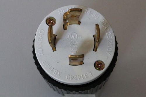 L14-30/ generator locking 4-prong-plug/ 30a-125-250v/ l14-30p/ ul-approved/ new! for sale