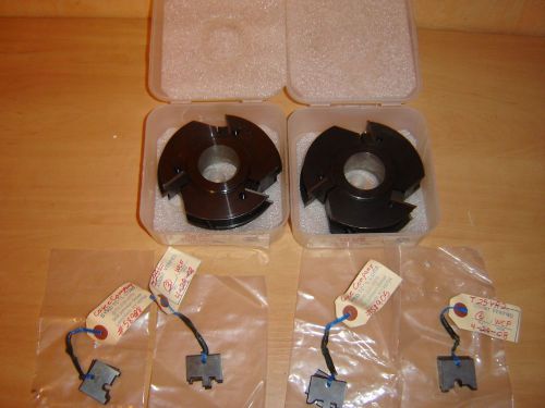 Byrd carbide insert 1 1/2&#034;bor hardwood flooring molder head shaper tongue groove