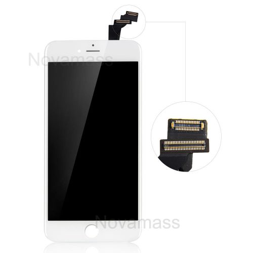 NovaMass LCD Display Touch Digitizer Screen For iPhone 6 White