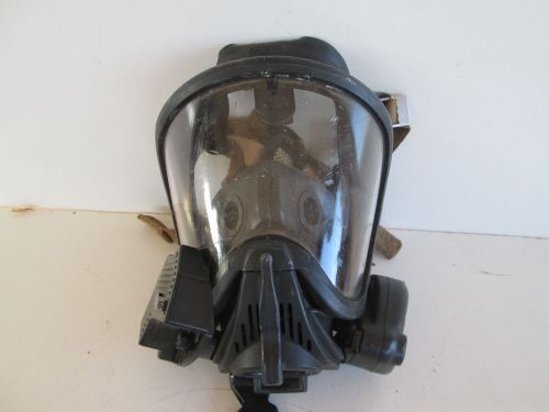 MSA MMR Ultra Elite FireHawk SCBA Full Face mask HUD / Voice Amplifier LARGE #43