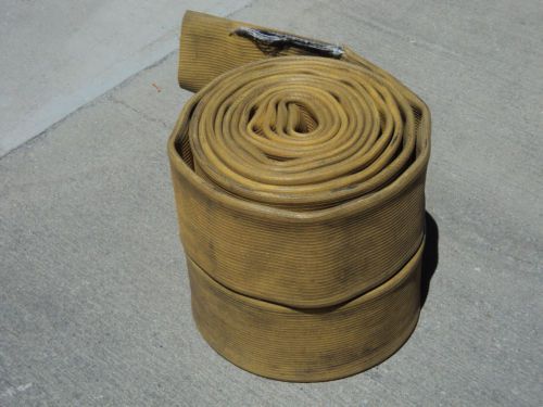 Fire hose 6.5” wide flat 50 feet rubber for boat dock liner, apparel, ski press for sale