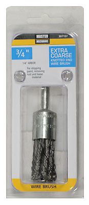 DISSTON COMPANY 3/4-Inch Knotted Crimped Wire End Brush