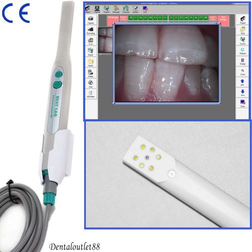 Sony ccd 4 mega pixels dental intraoral intra oral camera led light lamp usb  ca for sale