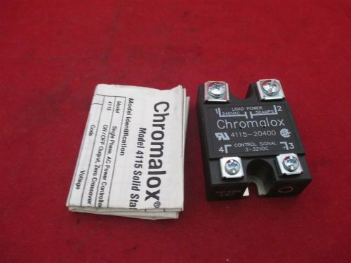 Chromalox 4115-20400  Solid State Relay new