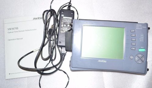 Anritsu MW9070B ReSM Fiber OTDR with charger and manual